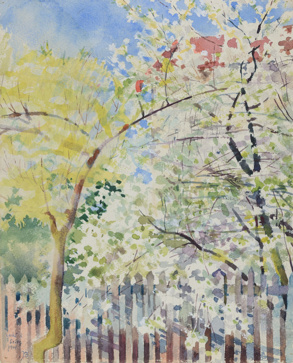 Jacob Barosin (1906-2001), Im Versteck in Soisy, Soisy-sous-Montmorency, 1944
