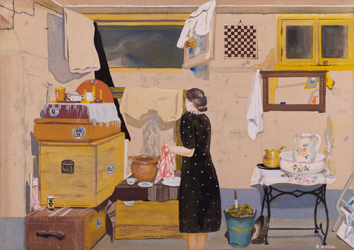 Gerard (Gershon) Polak (1912-2004), Versteck II, 1943-1945