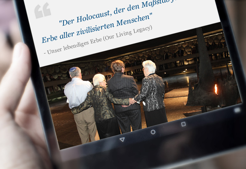 Internationaler Tag des Gedenkens an die Opfer des Holocaust