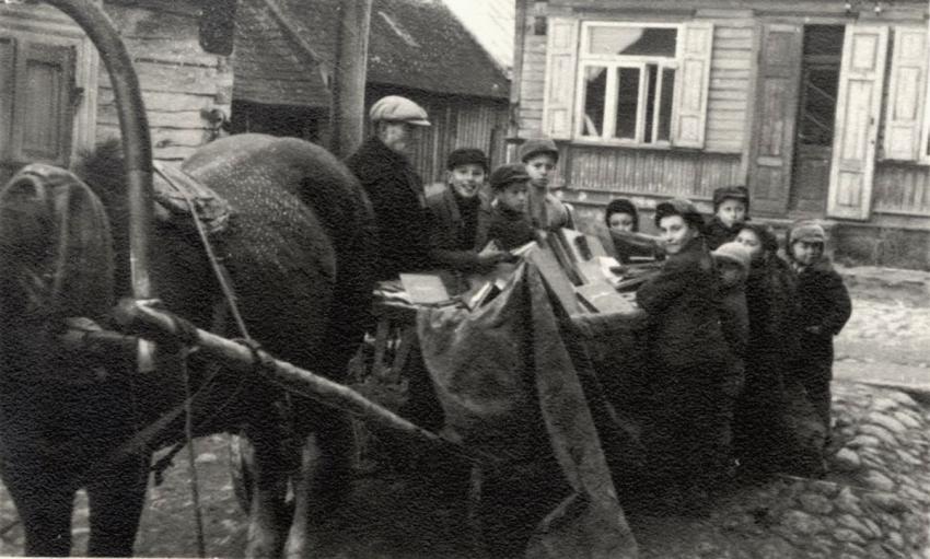 The Books Aktion in Kovno, Lithuania, February 1942
