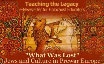 Jews and Culture in Prewar Europe - July 2009