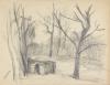 André Blondel (Shaye Sasza Blonder) 1909-1949, Die Blockhütte, Aix-en-Provence, 1940